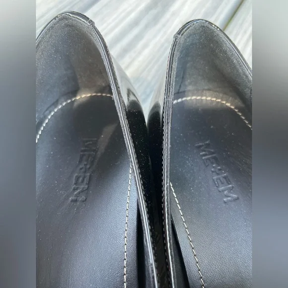 ME+EM Black Patent Leather Loafers - Picture 5 of 9